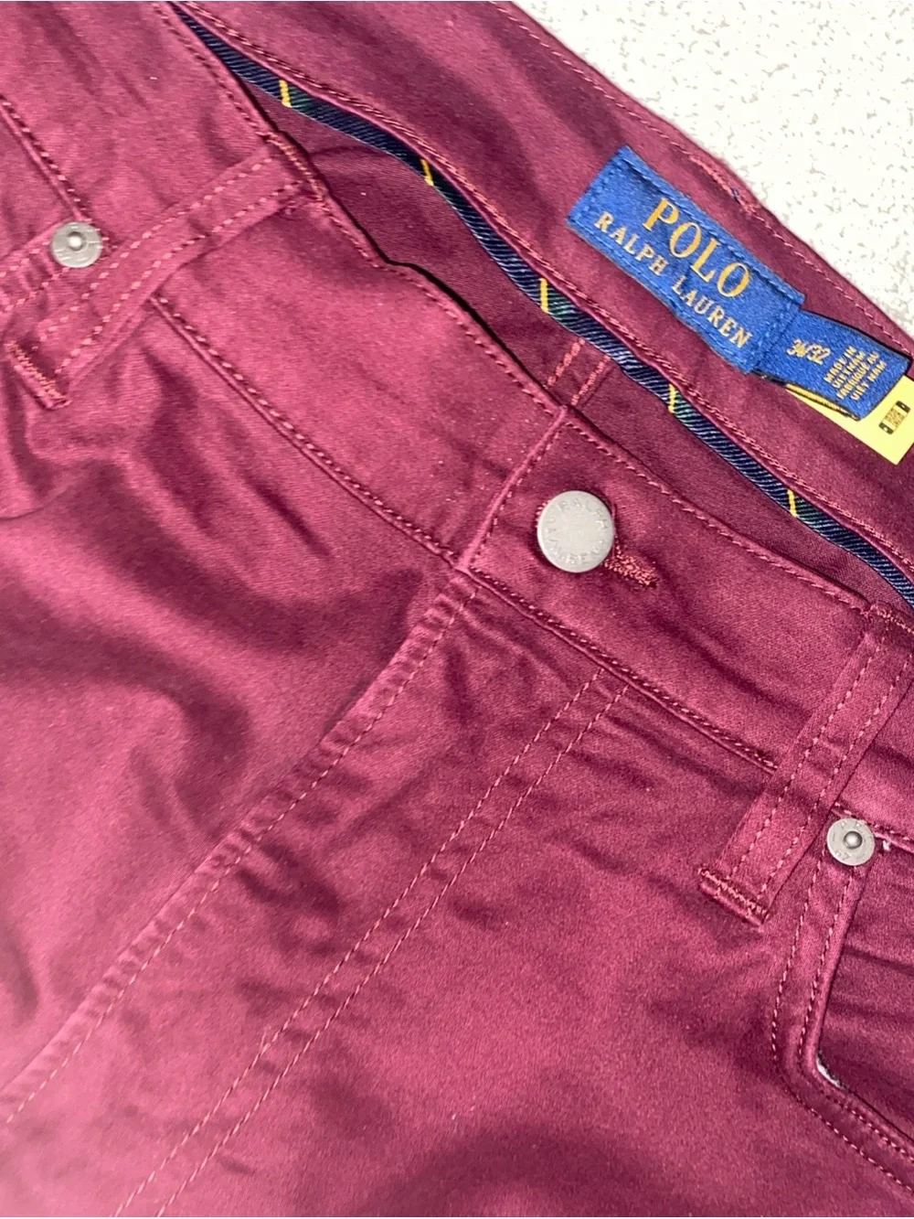 Polo Ralph Lauren Varick Slim Straight Fit Denim Jeans Pants Men’s 34x32